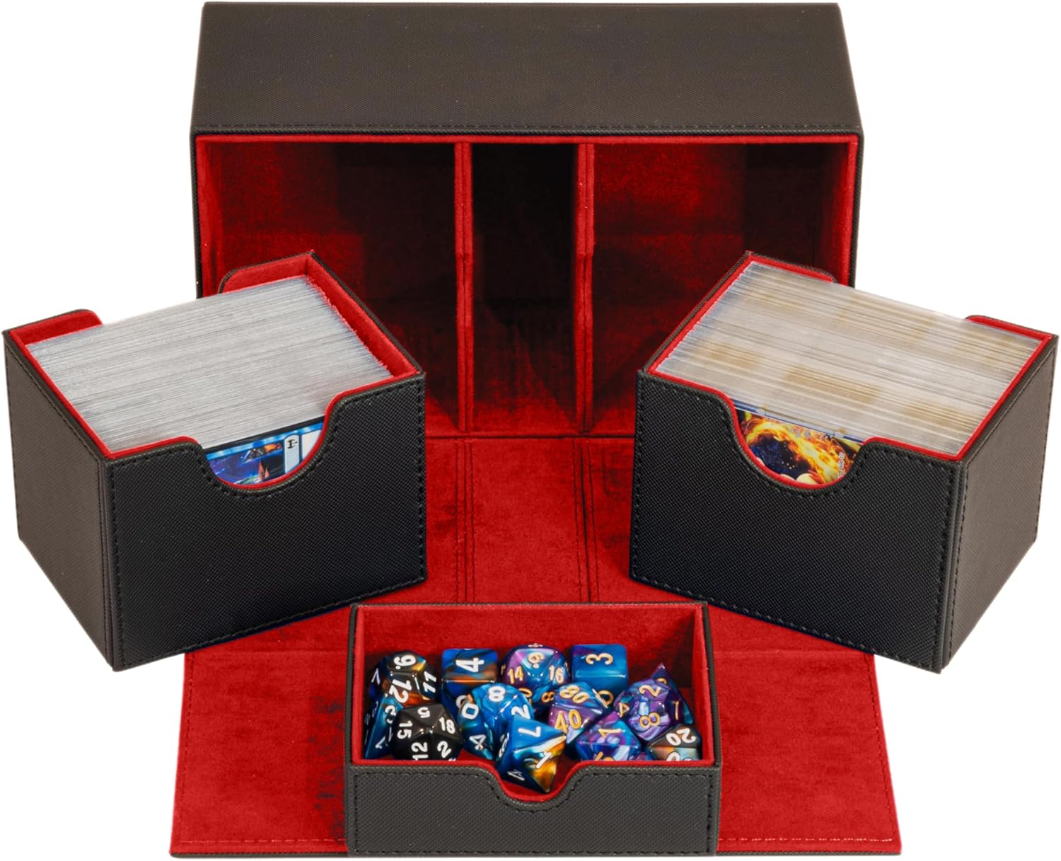 Premium Commander Deck Box for 200+ Double Sleeved Cards