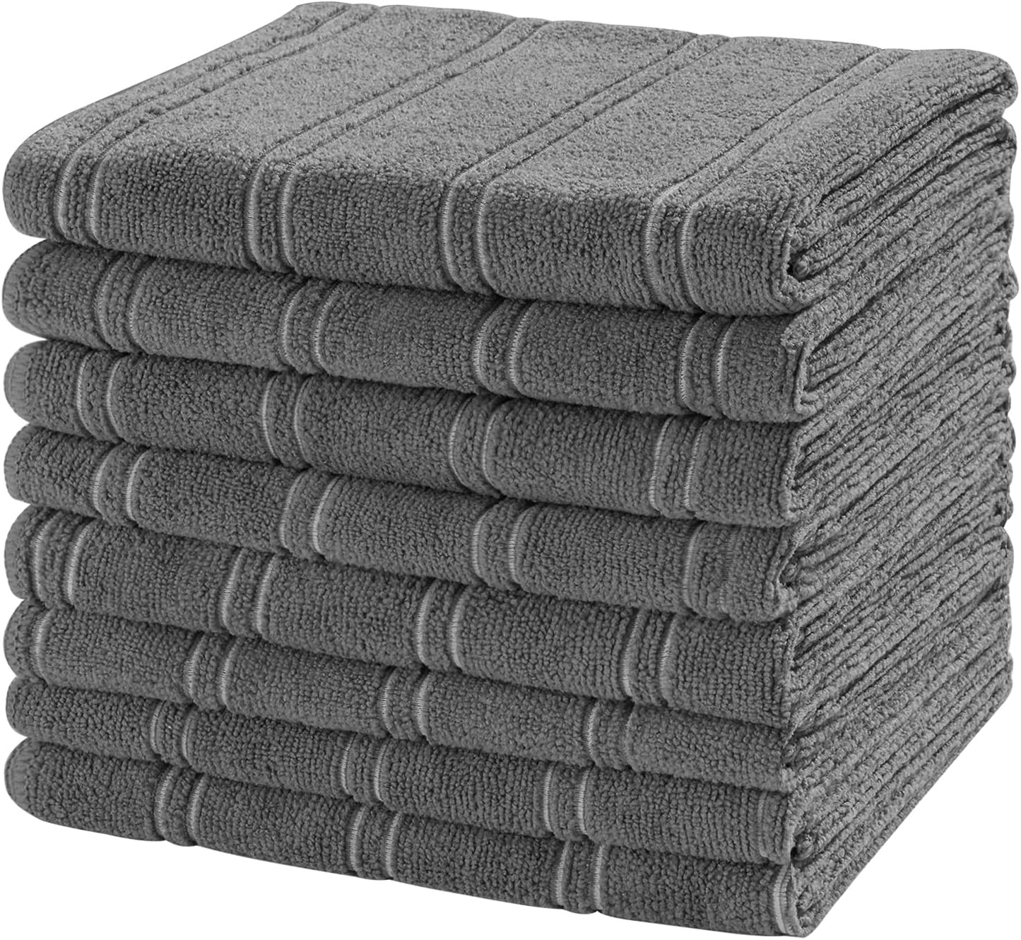 Ultra Absorbent 8-Pack Microfiber Kitchen Towels by joybest
