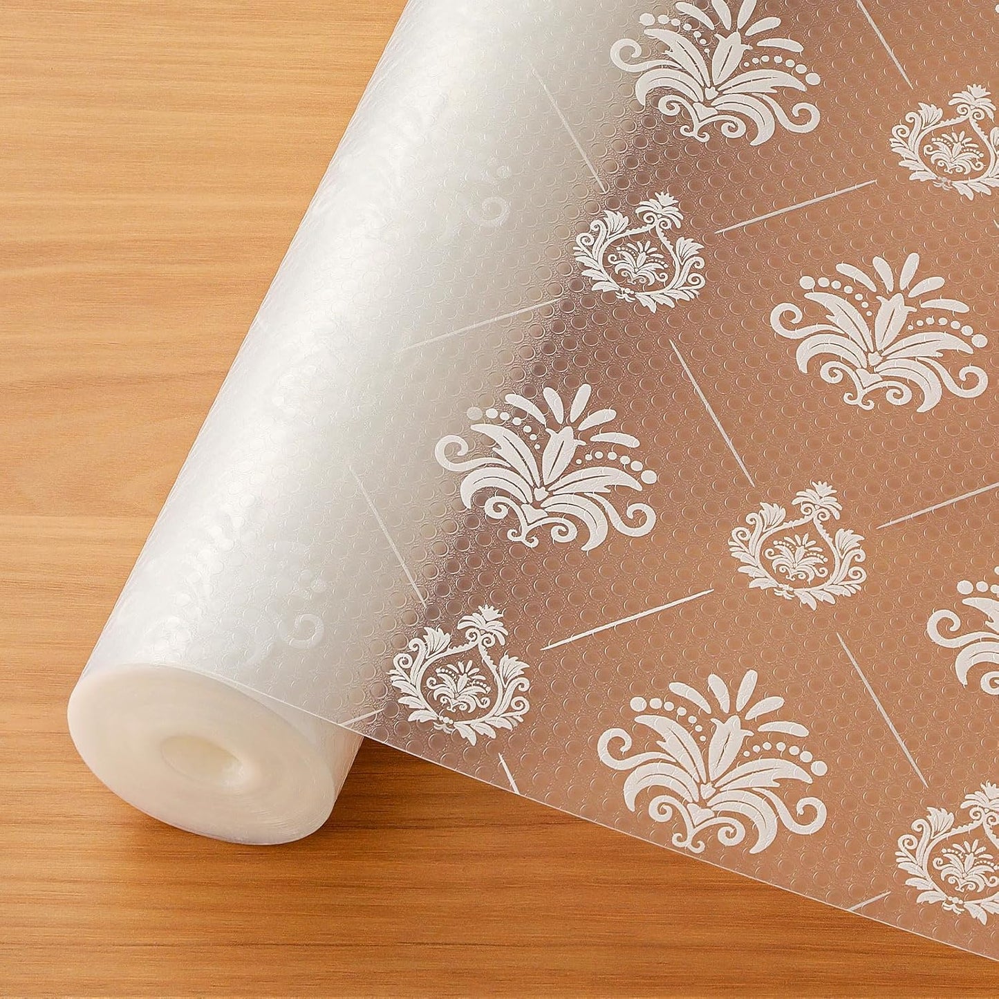 Non-Adhesive Shelf and Drawer Liners for Kitchen Cabinets