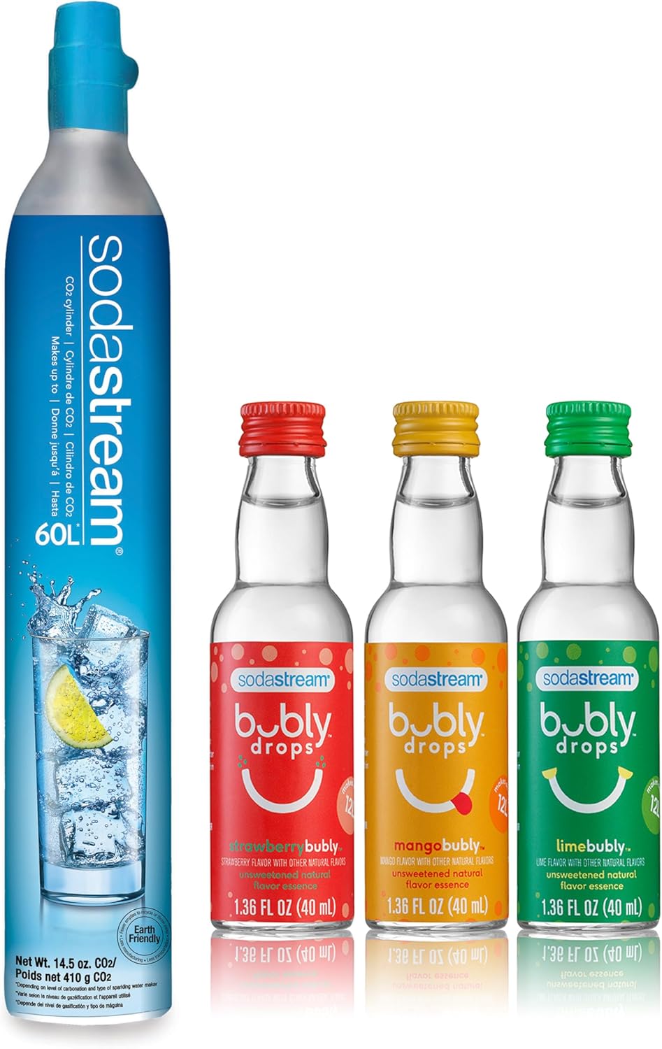 SodaStream Co2 Bundle + Bubly Pack