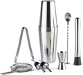 ACCOUTREMENT Bartender Set: Premium Stainless Steel - Shake, Strain, Pour!