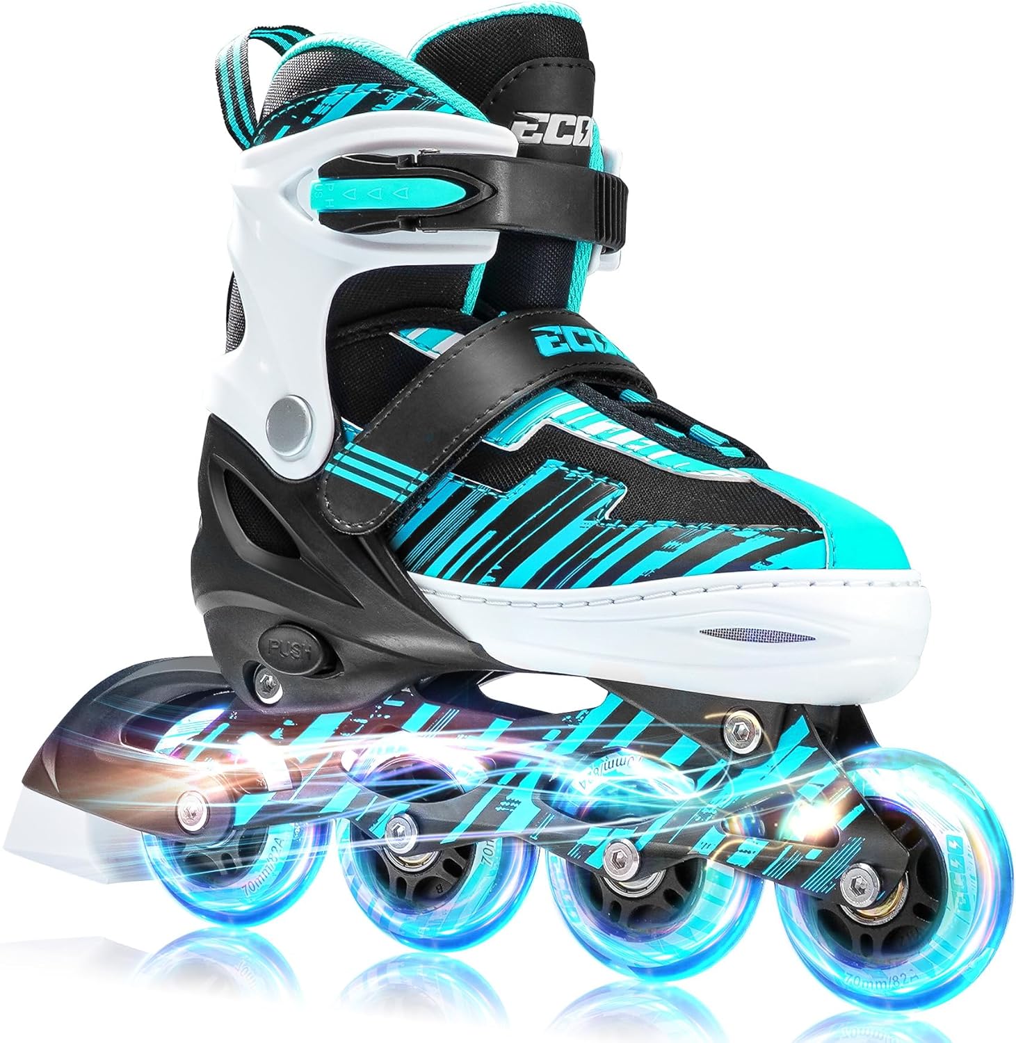 Adjustable Inline Skates for Kids Ages 5-12 with Light Up Wheels