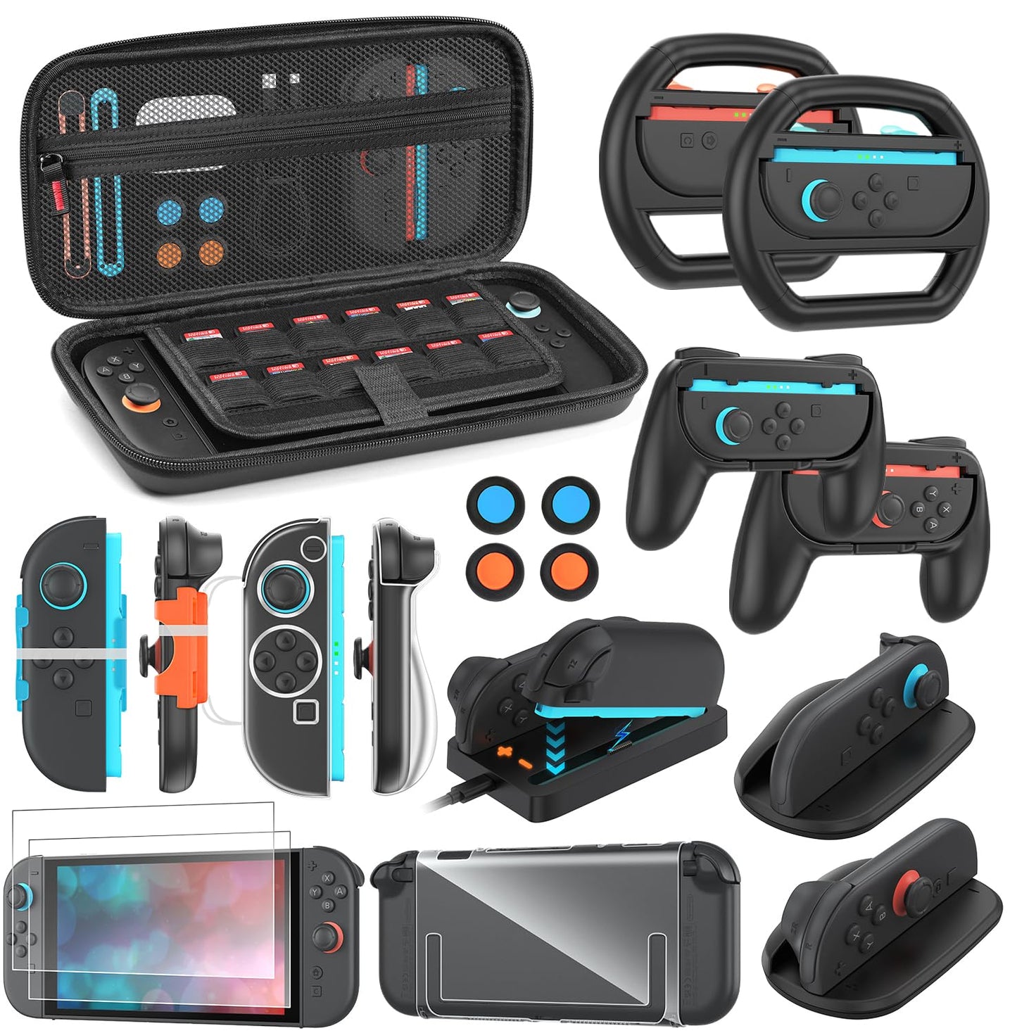 Complete Switch 2 Accessories Bundle for Ultimate Gaming Experience