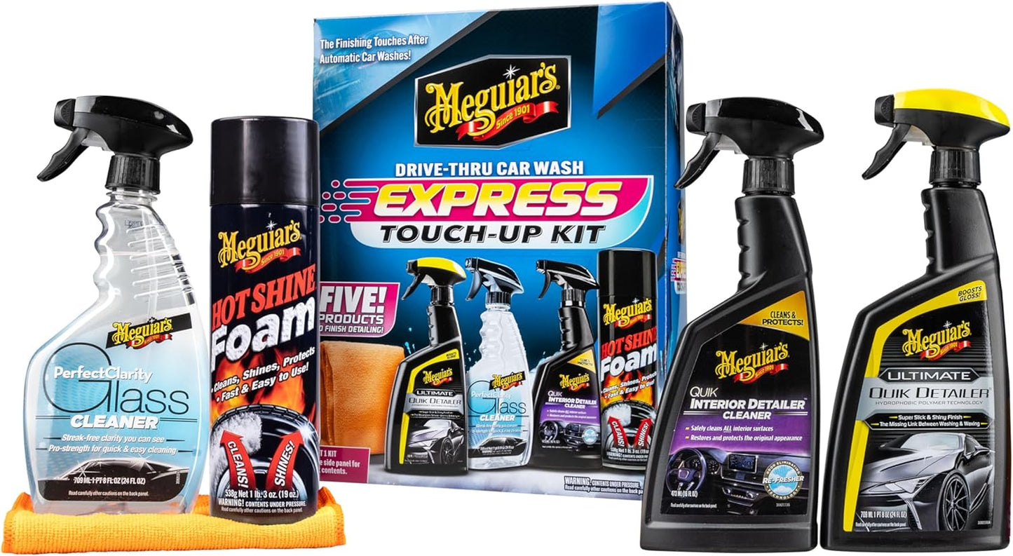 Meguiar's Touch-Up Car Wash Kit - Instant Shine Boost