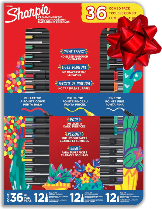Sharpie Creative Markers Variety Pack for Vibrant Art Projects