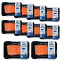 Atlantic Salmon Sashimi Grade 10 Packs - Fresh-Cut & Flash-Frozen