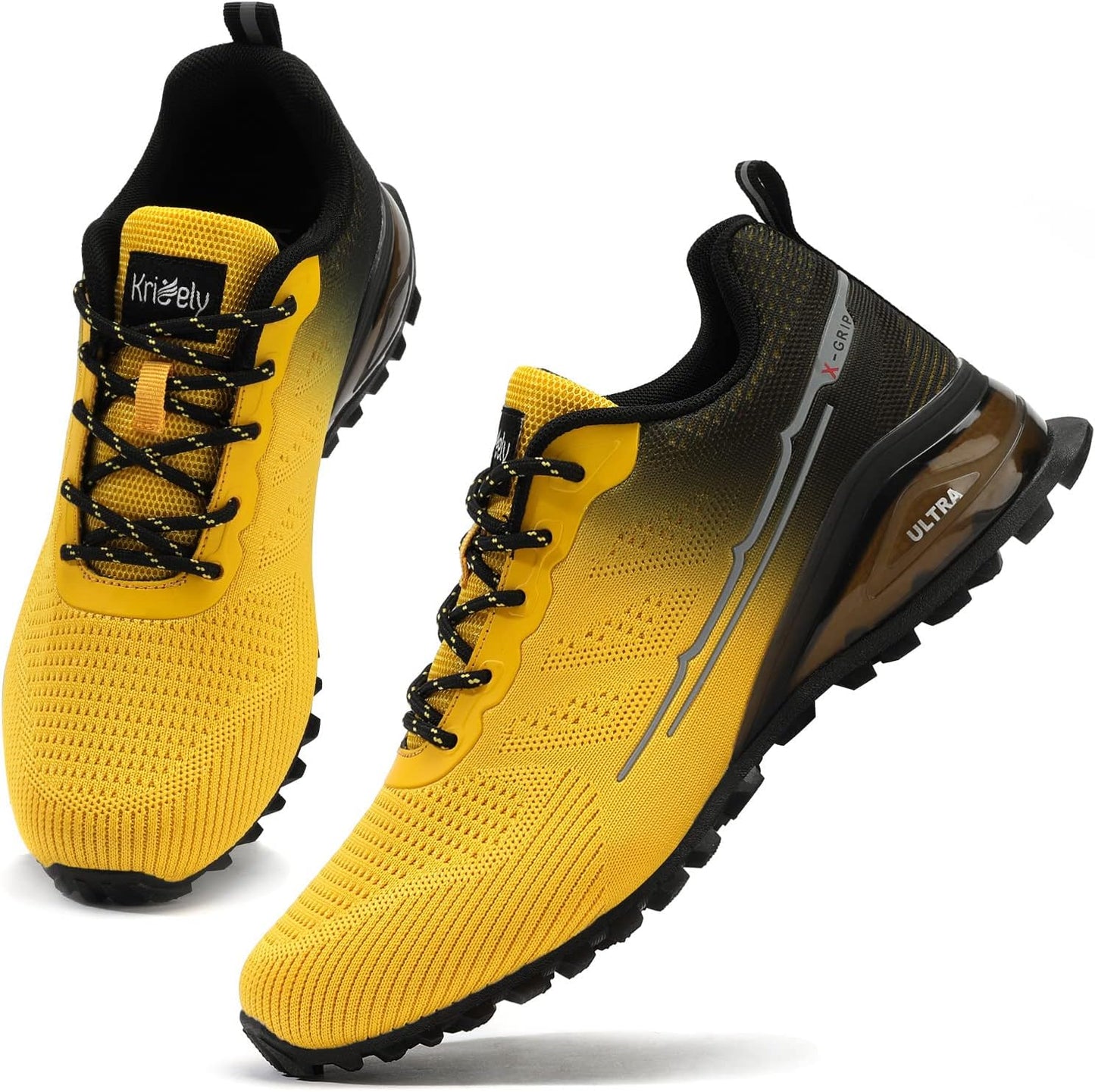 Kricely Men's Trail Running Shoes for Hiking and Outdoor Sports