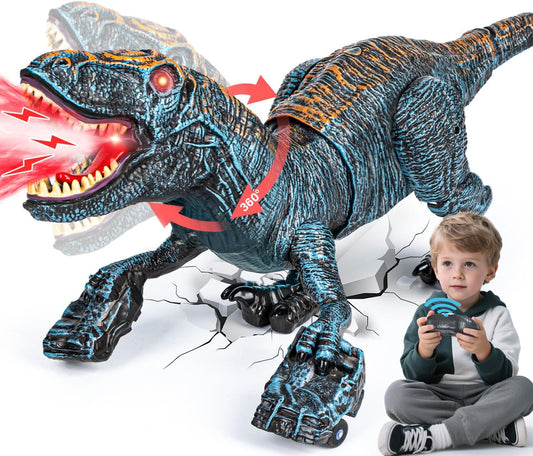 Remote Control Dinosaur Toys for Kids with Realistic Features