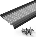Micromesh 5 in Gutter Guards 100 ft Black - Stainless Steel Mesh