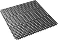 Rubber Interlocking Floor Mat 36in x 36in - Anti-Fatigue Commercial