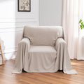 MEETSKY Small Couch Cover Oversized Armchair Slipcover - Pet Protector