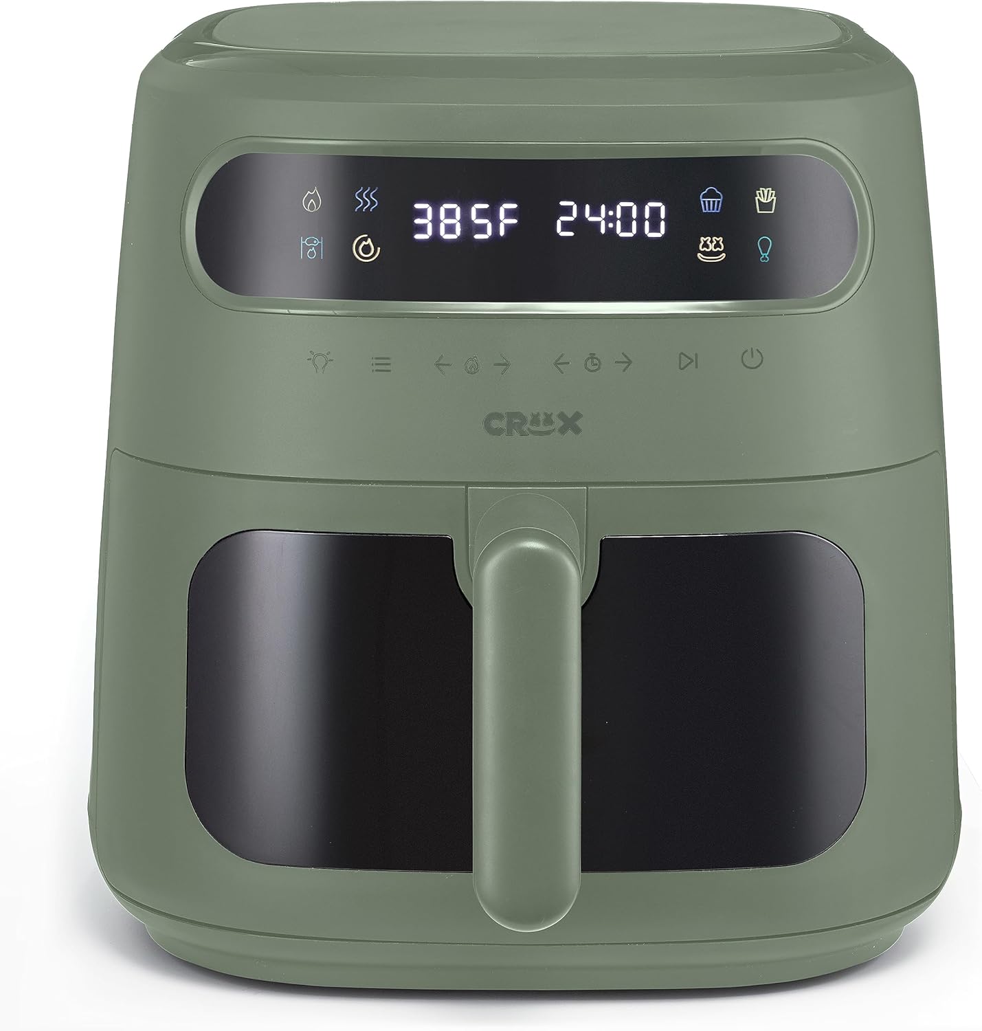 CRUX x Marshmello 8.0 QT Digital Air Fryer with TurboCrisp