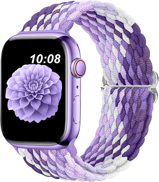 Stretchy Braided Apple Watch Band: Ultimate Comfort!