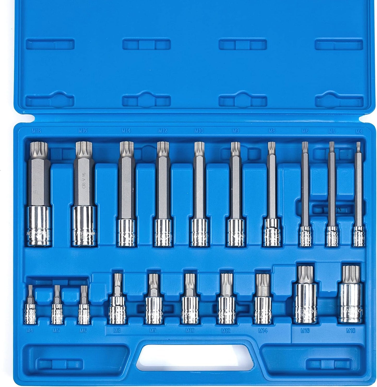 NEIKO 10057A XZN Triple Square Bit Set for Precision Tasks