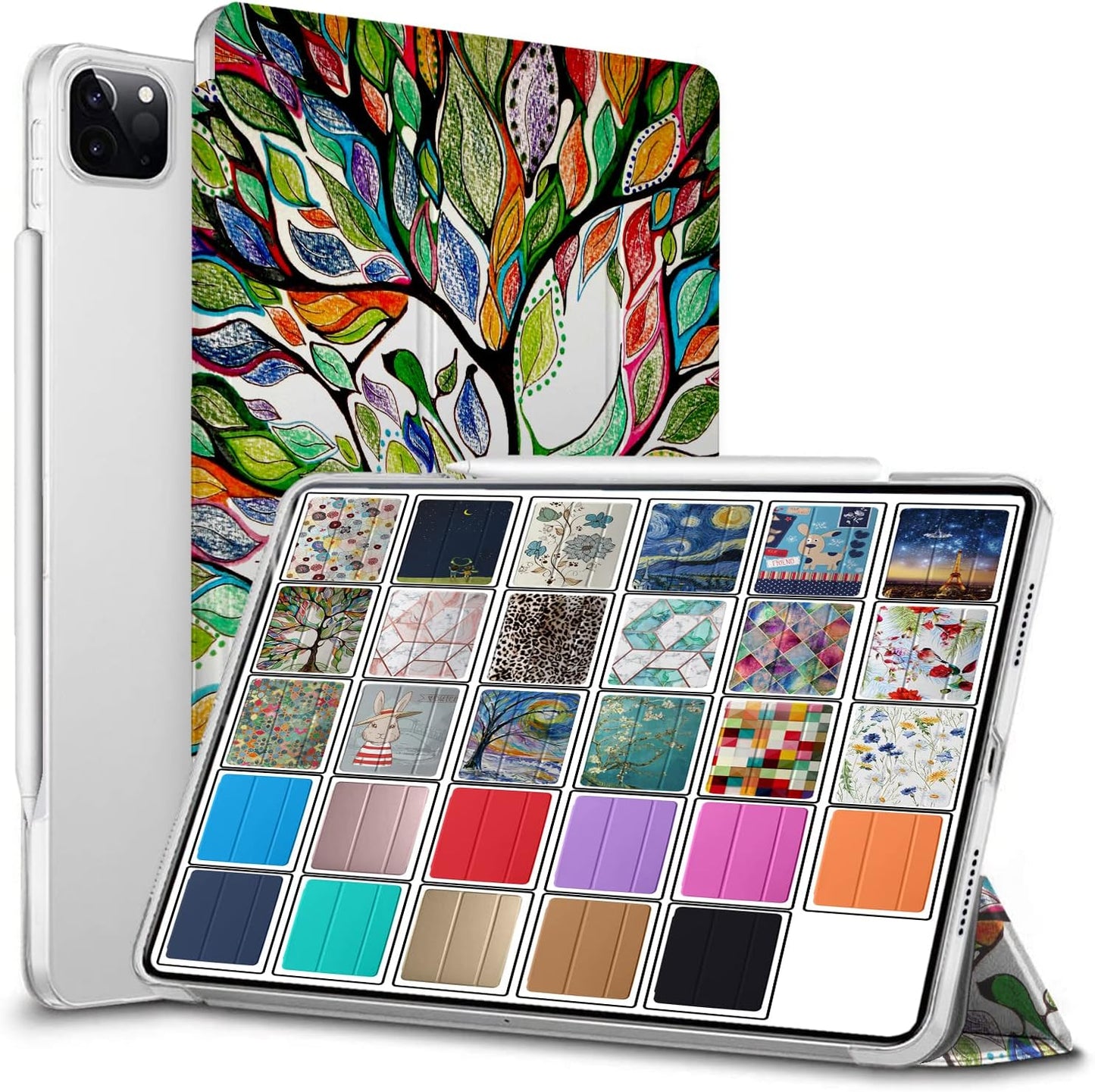 DuraSafe Cases for iPad Pro 12.9 Inch 2021 2020 - Stylish Protection