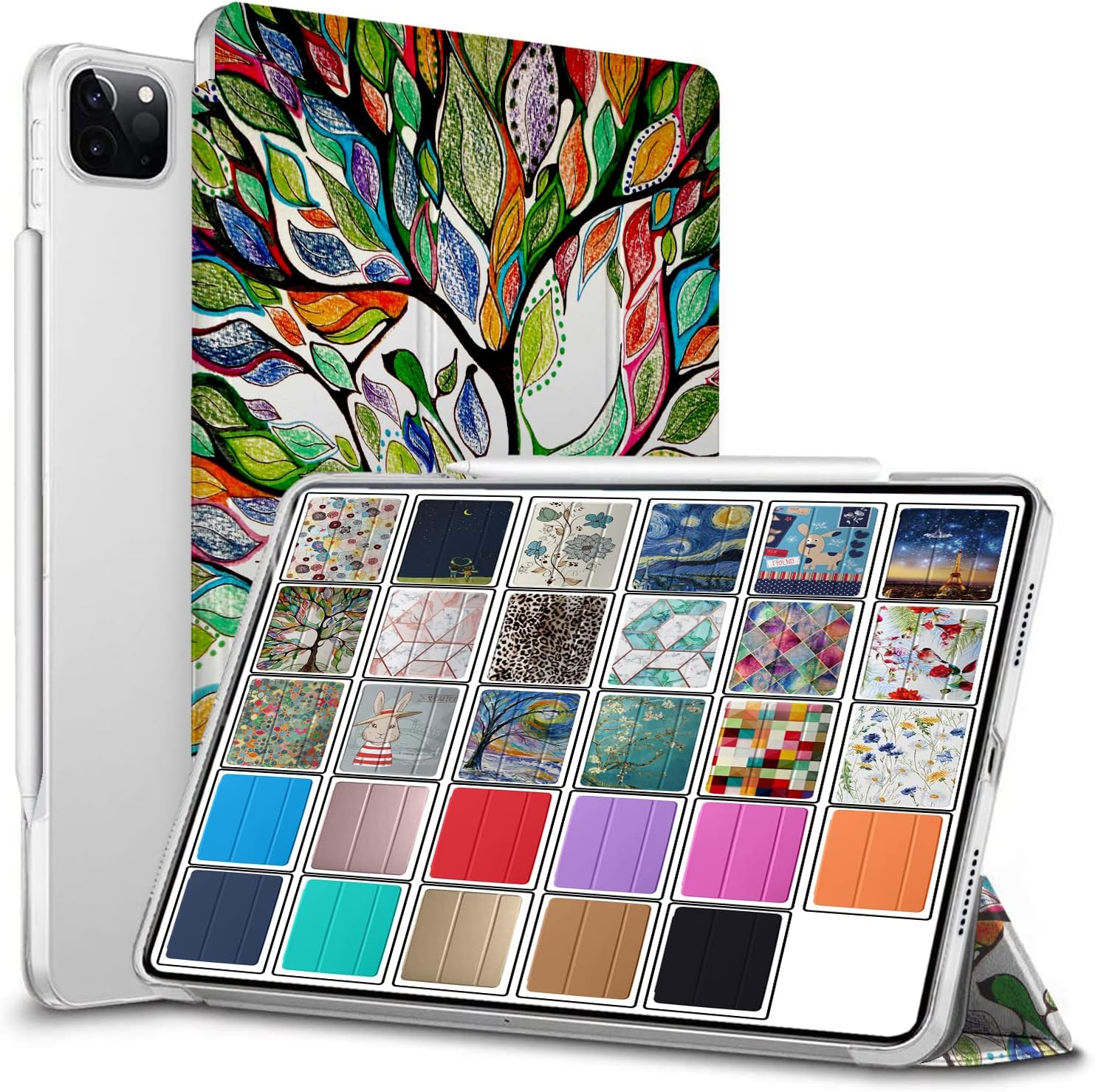 DuraSafe Cases for iPad Pro 12.9 Inch 2021 2020 - Stylish Protection