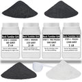 6 LBS Rock Tumbler Polishing Grits 4-Step Kit - Polishes up to 50 lbs