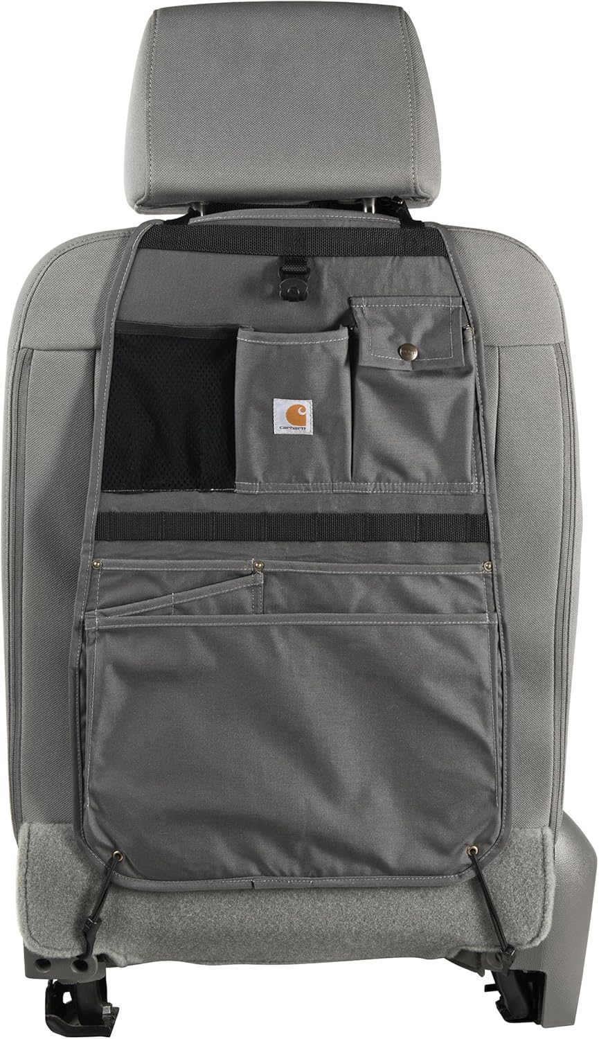 Carhartt Universal Nylon Duck Seat Back Organizer for Cars