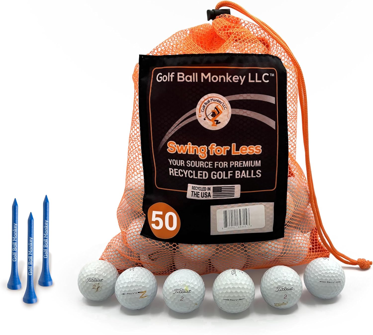Custom Titleist Pro V1X Mix + Tees Set