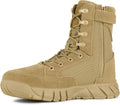 FREE SOLDIER Men's Tactical Boots 8 in Lightweight Combat Boots loop
