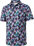 Golf Shirts for Men Dry Fit Short Sleeve Performance Polo Shirt