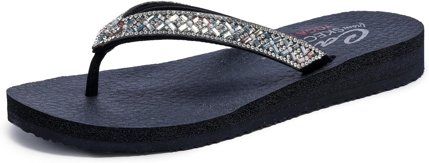 Skechers Women's Meditation Lotus Bae: Comfort Flip Flops