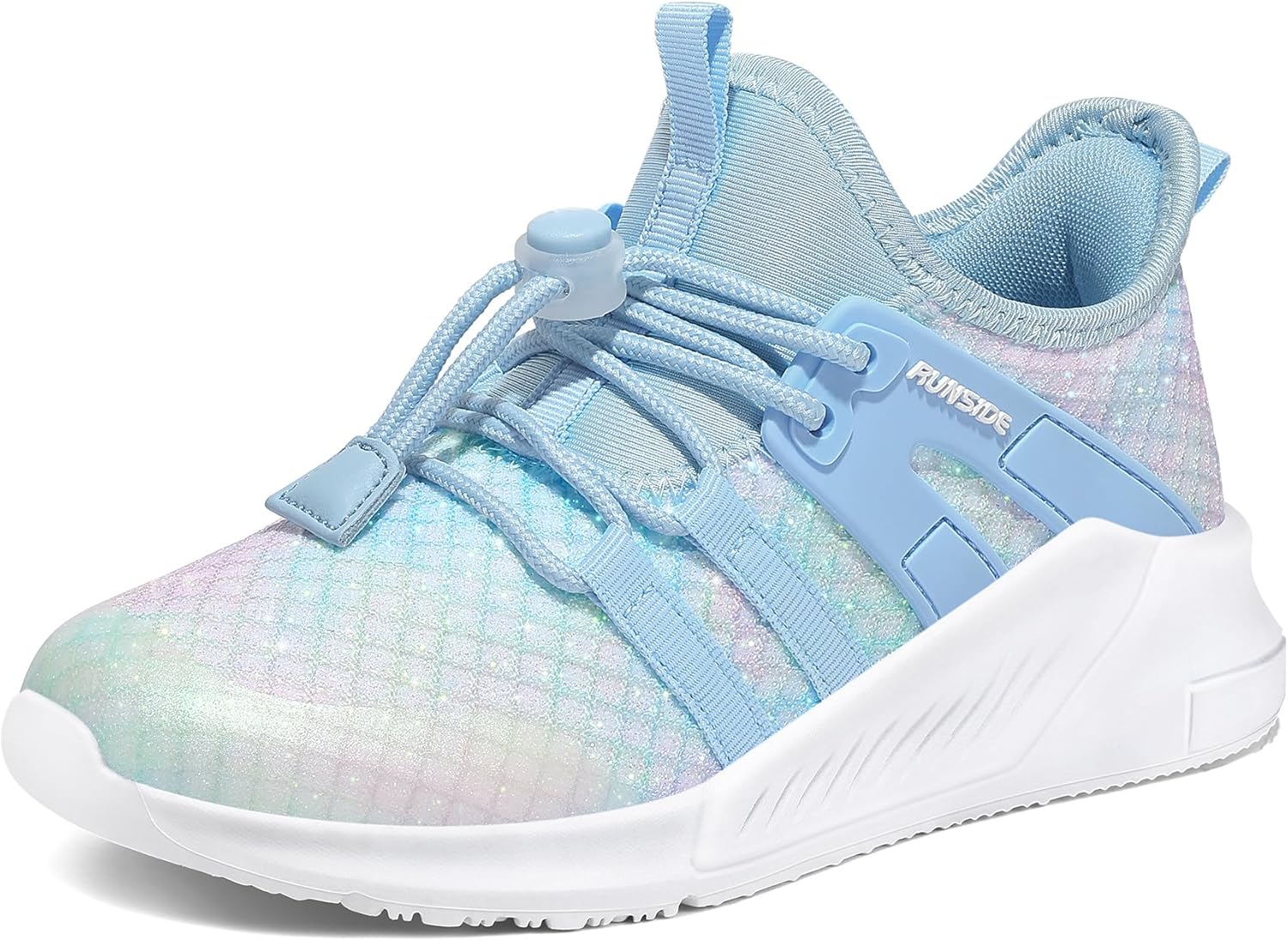 RUNSIDE Girls Tennis Shoes Lightweight Sports Sneakers for Kids
