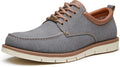 Men's Casual Lace Up Shoes Comfortable Slip On Style - Kkyc