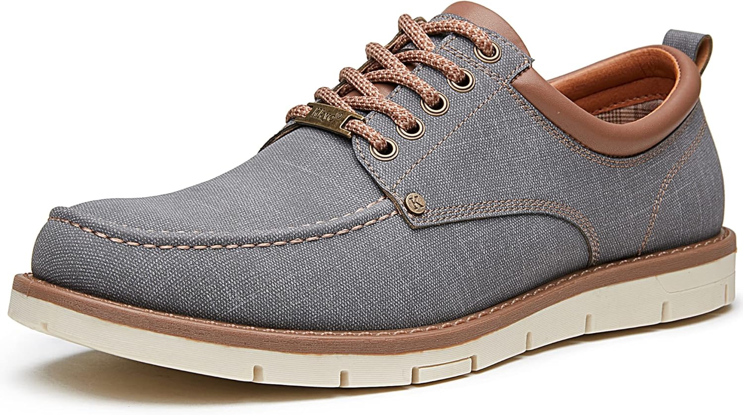 Kkyc Men's Comfortable Casual Slip on Lace up Shoes Review