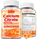 Calcium Citrate Supplement Gummies 1200 mg with D3 & Magnesium - Easy