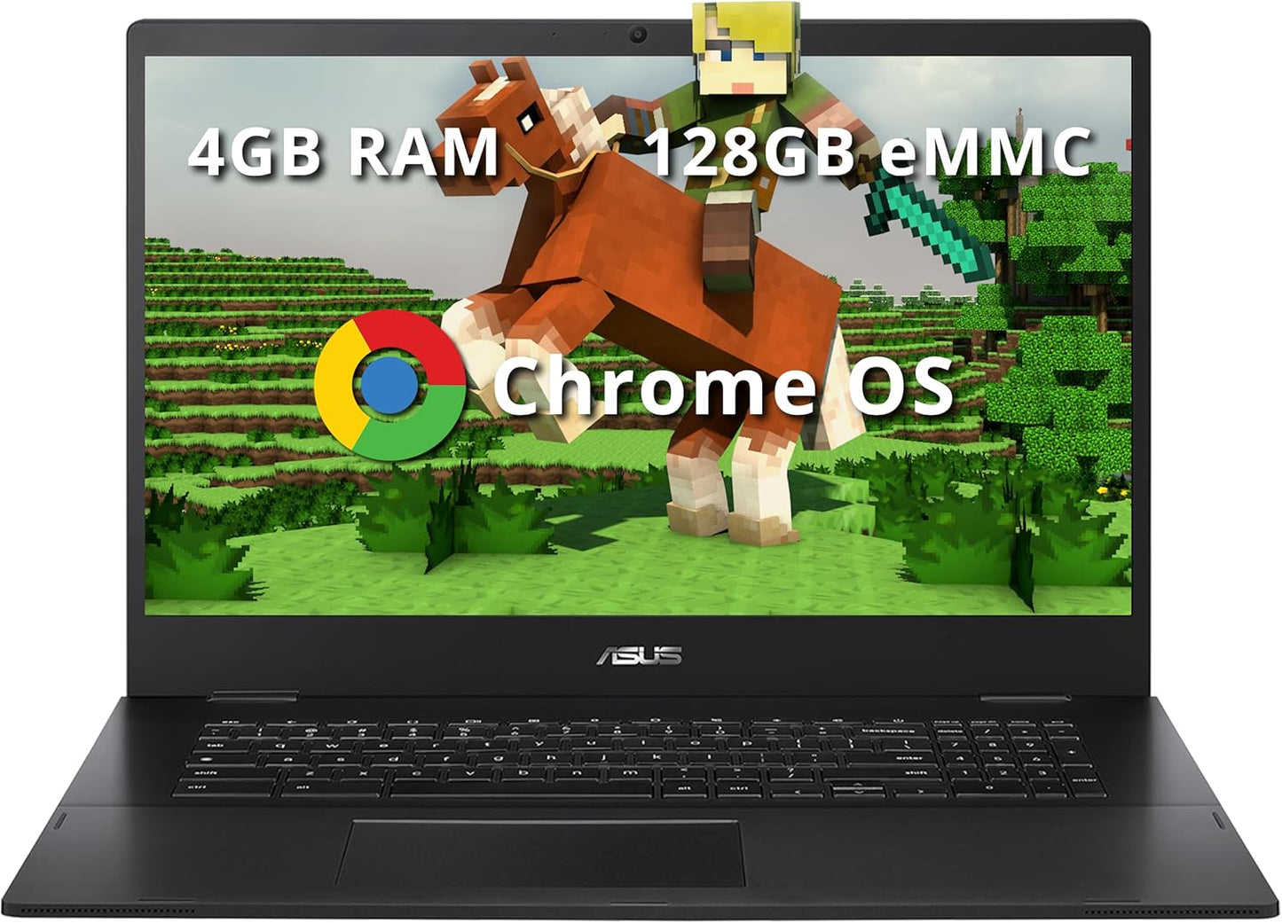 ASUS Chromebook CX1700 17.3in FHD Laptop with Intel Celeron N4500