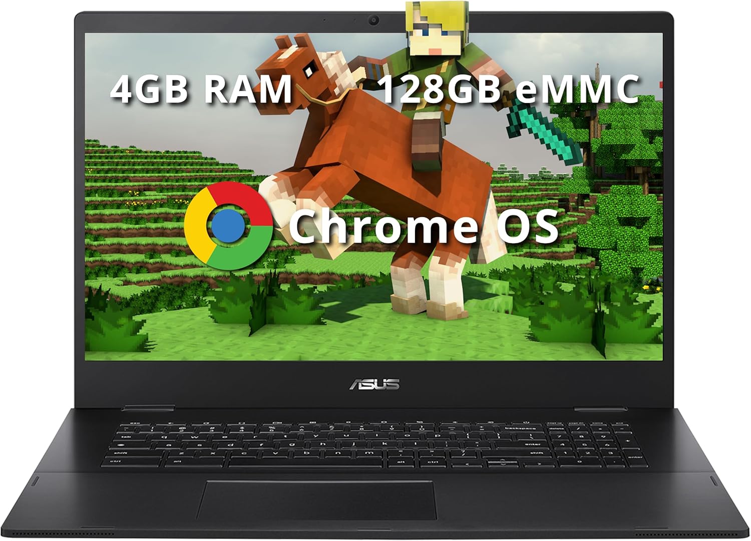 ASUS Chromebook CX1700 17.3in FHD Laptop with Intel Celeron N4500