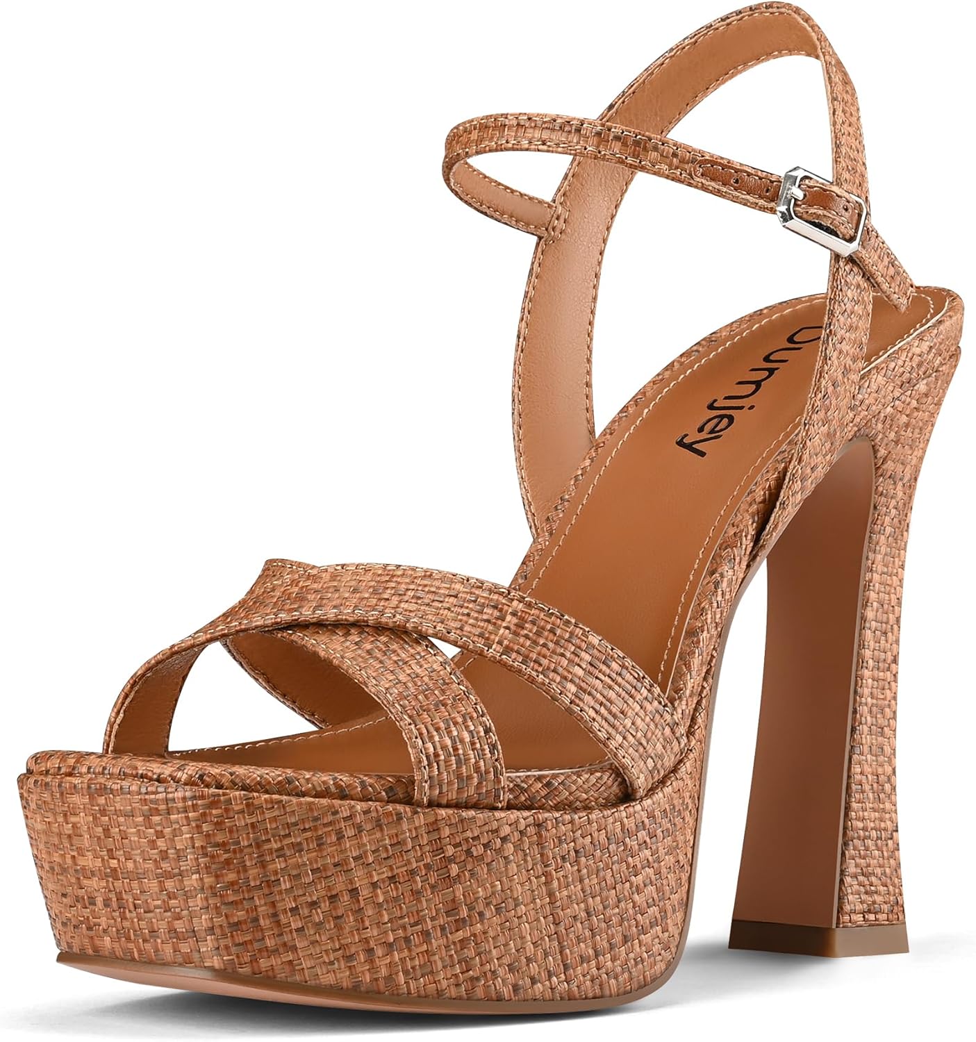 Platform Heels for Women Chunky High Heel Sandals for Events