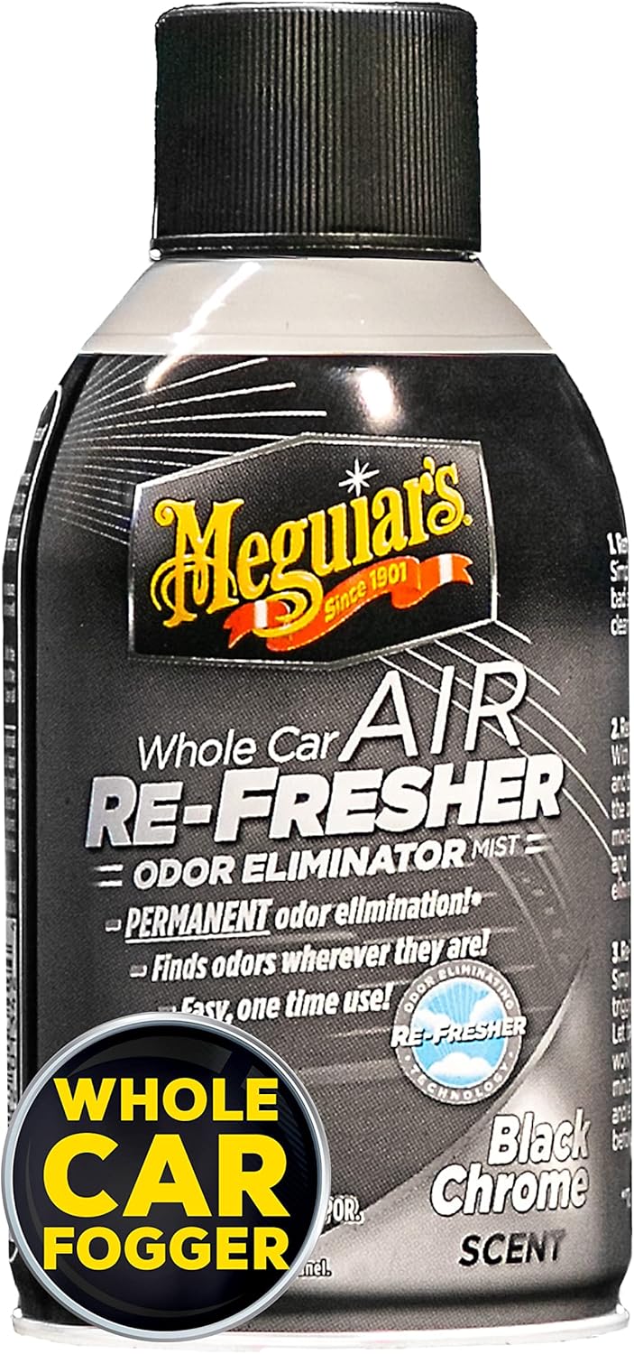 Car Odor Eliminator Spray - Black Chrome Scent