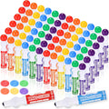Bingo Daubers 72 Pack Mixed Colors Set - 6 Colors for Crafts
