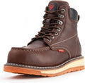 SUREWAY Mens Heavy Duty Steel Toe Work Boots - Durable Comfort more