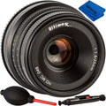 Ultimaxx 25mm f/1.8 Manual Lens Kit for Sony E-Mount - Compact Cine