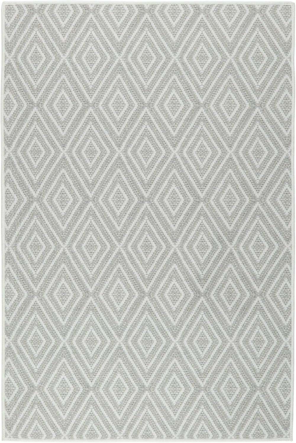 Dash and Albert Diamond Machine Washable Area Rug Runner 2.5ft x 8ft