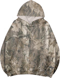 Women Camo Fleece Oversized Hoodie - Soft Cotton Blend