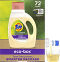 Tide Purclean Plant-Based Laundry Detergent Eco-Box - Compact 72 Loads