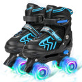 Adjustable Toddler Kids Roller Skates for Boys Girls - Light Up Wheels