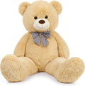 Giant Teddy Bear 47in Plush Bow Tie - Classic Cuddle Gift