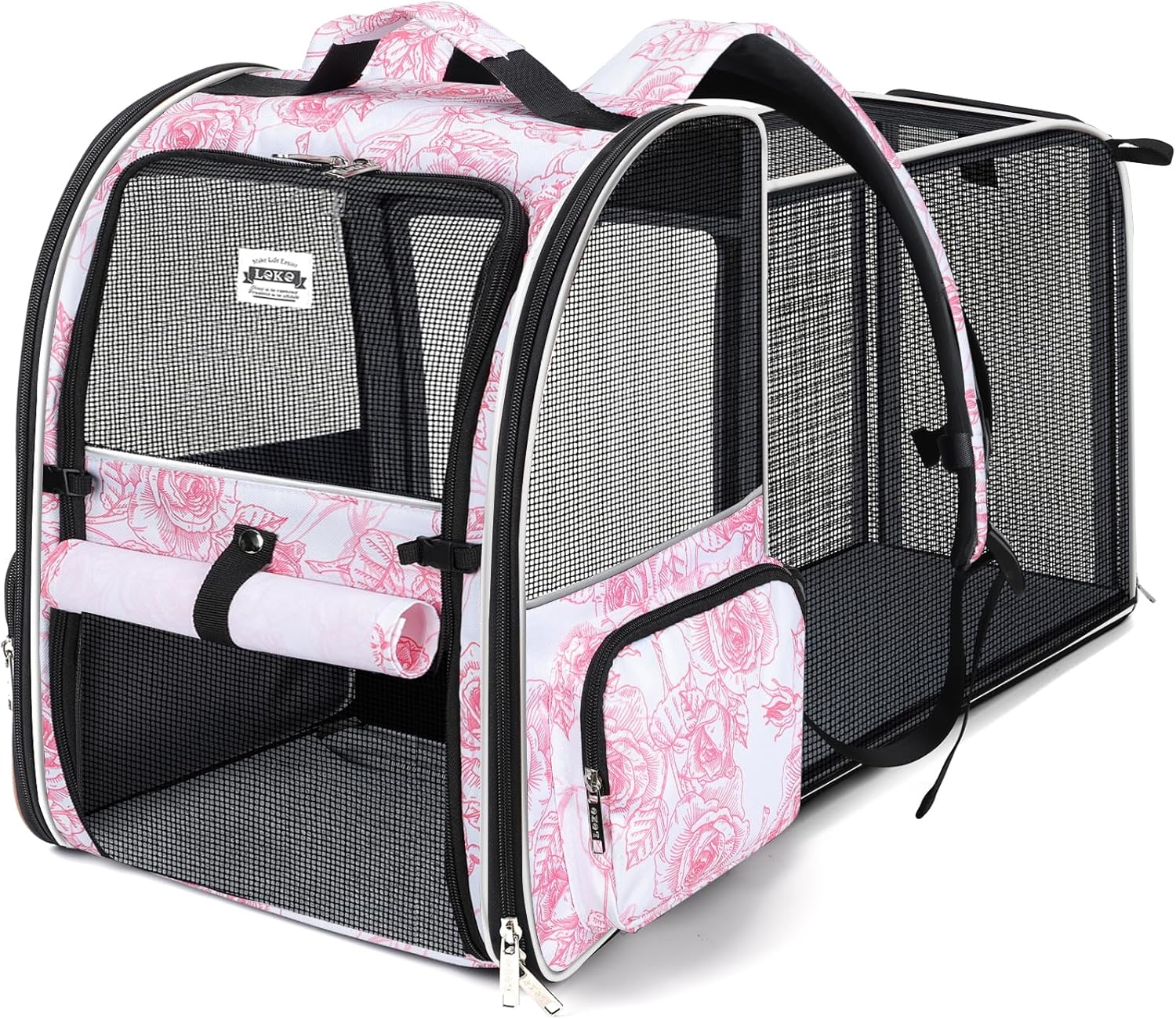 Lekebobor Large Cat Backpack Carrier for Travel and Hiking