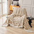 HANDONTIME Sofa Cover 71in x 71in - Boho Chenille Protector