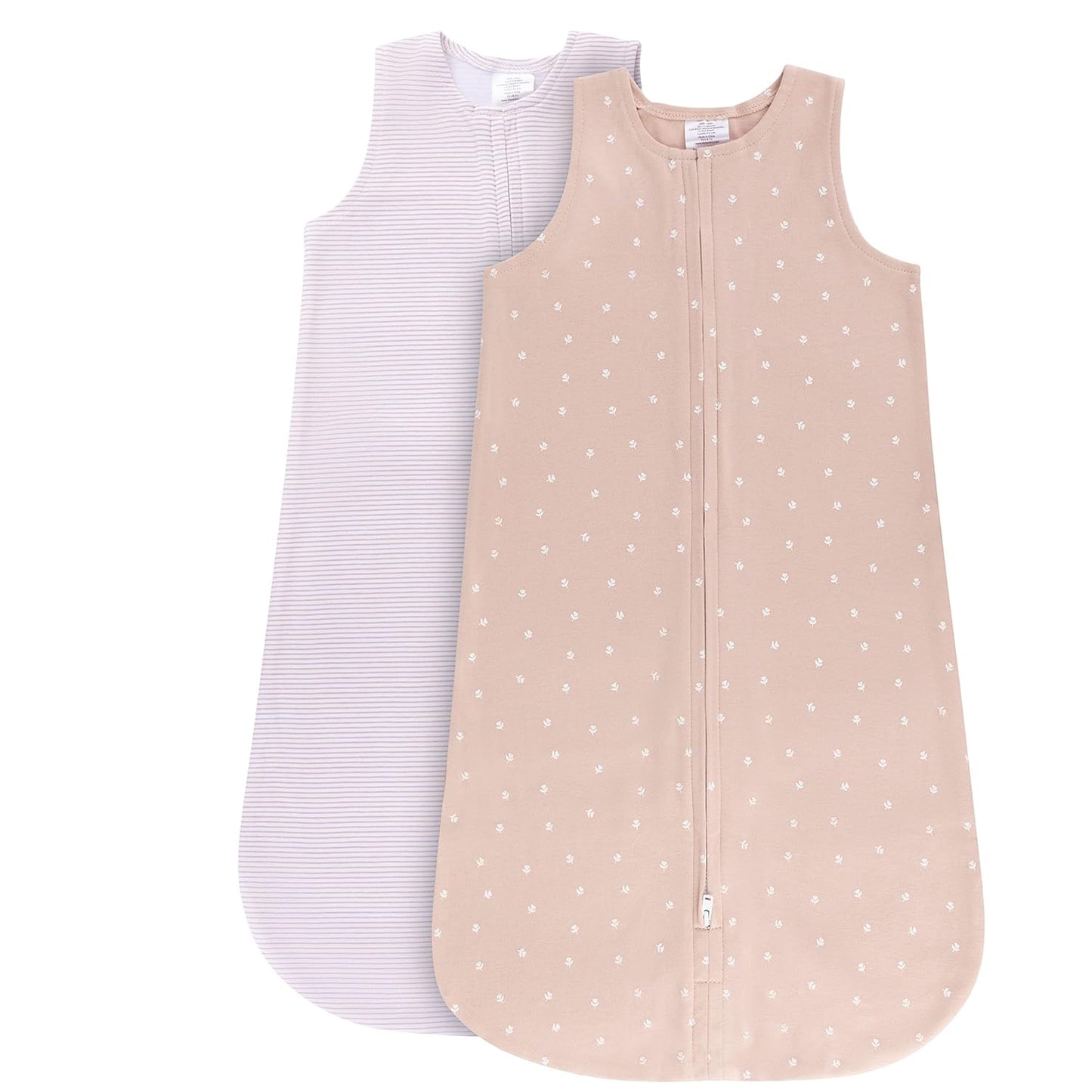 Ely's & Co. 100% Cotton Wearable Blanket Baby Sleep Bag Set