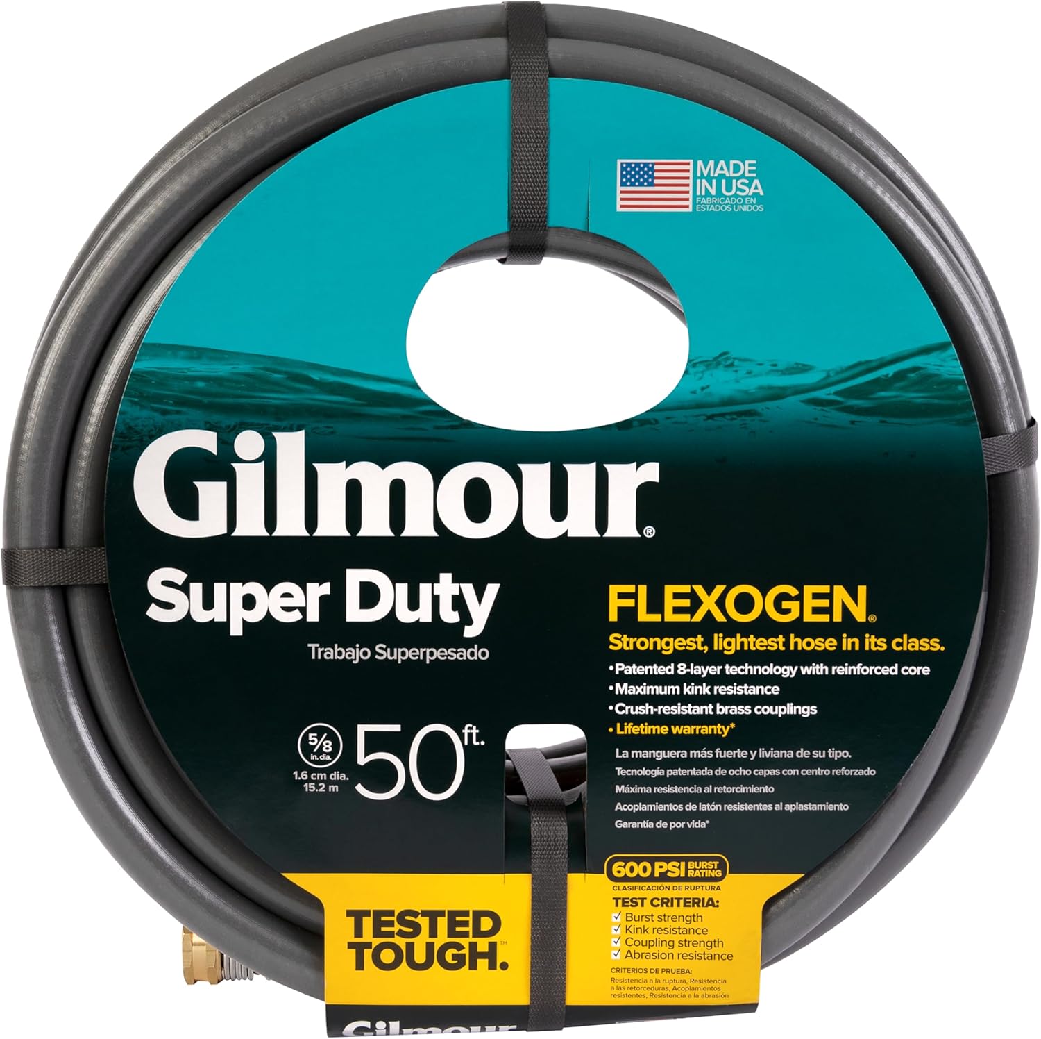 Gilmour Flexogen 5/8 in x 50 ft Heavy Duty Garden Hose Review