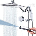 All Metal 10 in Rain Shower Head with Handheld - Powerful, Durable