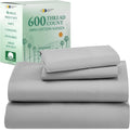 California Design Den Queen Size Sheet Set - Luxury 600 TC Sateen