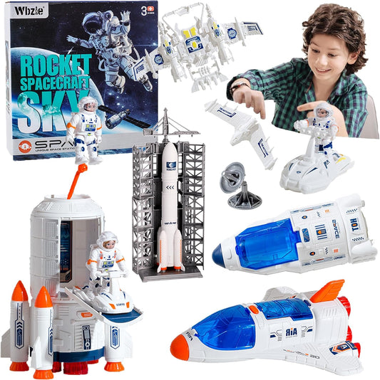 Concentration Focus Space Toys Rocket Ship for Kids 3-5 Years