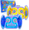 Autism Sensory Robot Fidget Tube 2PC Set - Squishy Travel Toy